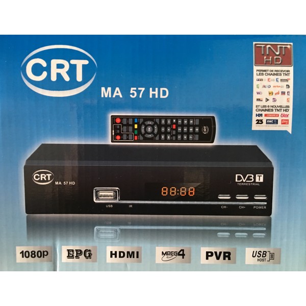 CRT MA 57 HD Récepteur TNT HD 